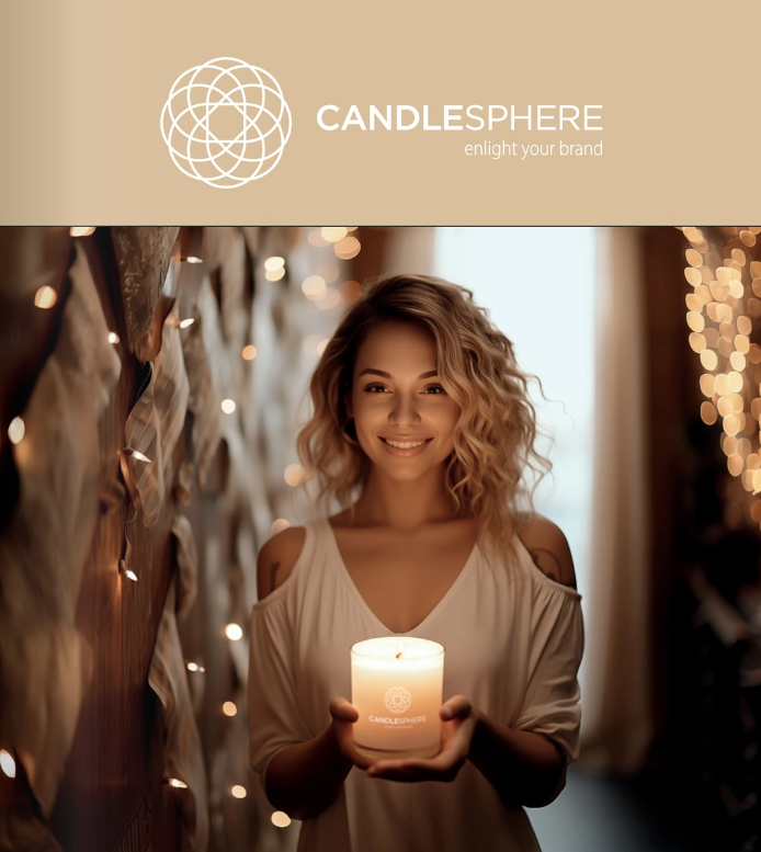 Robocza okładka katalogu Candlesphere
